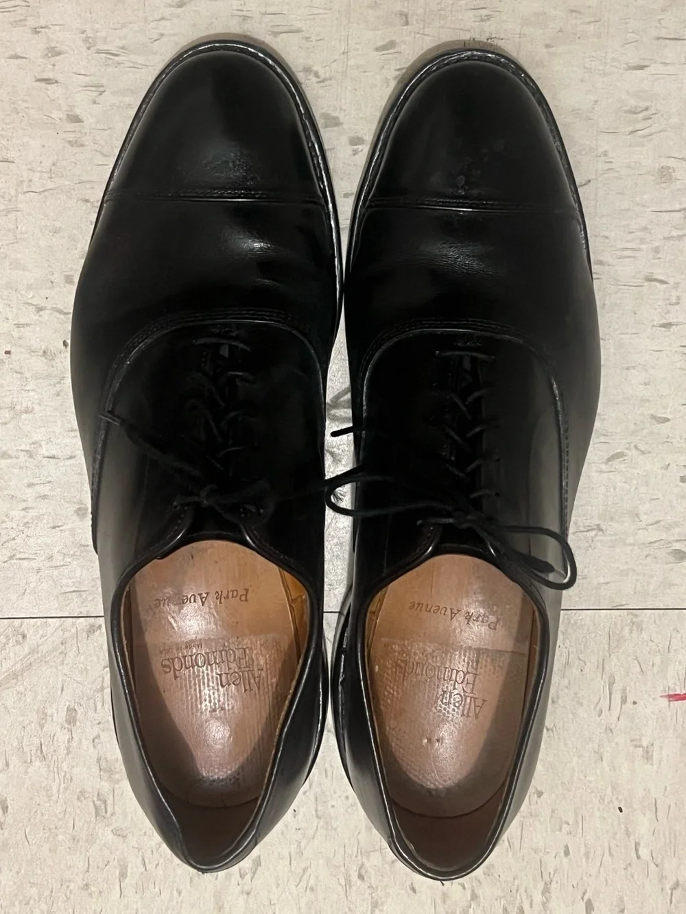 Allen Edmonds Park Avenue Cap-toe Oxford Dress Shoe